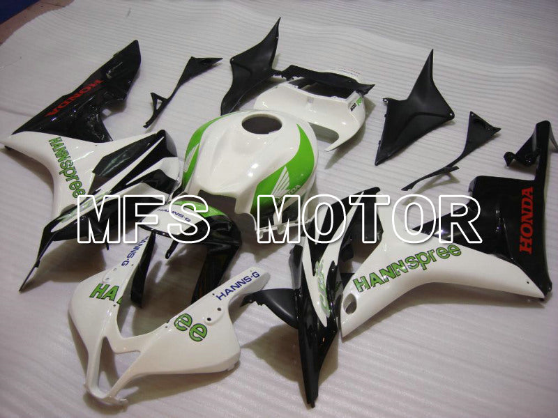 Carénage ABS injecté Honda CBR600RR 2007-2008 - HANN Spree - Noir Blanc - MFS5630