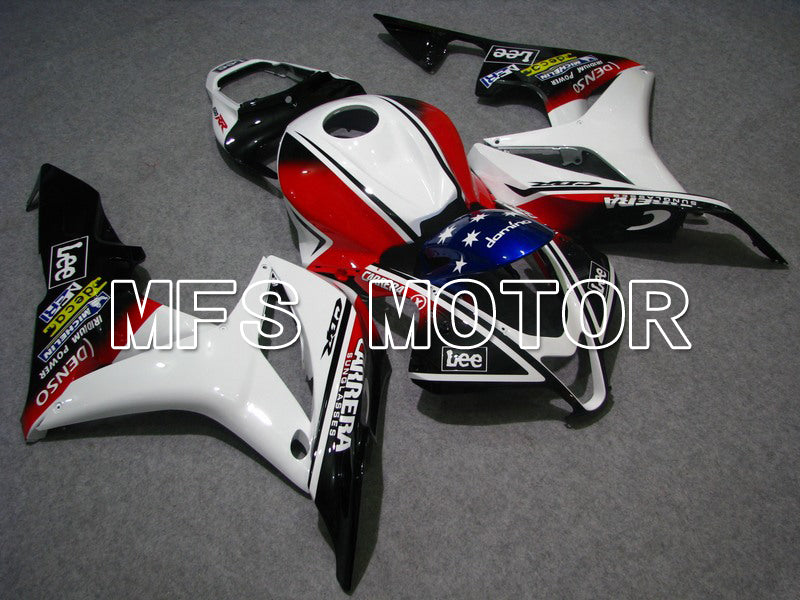 Carénage ABS injecté Honda CBR600RR 2007-2008 - CARRERA - Noir Blanc Rouge - MFS5665