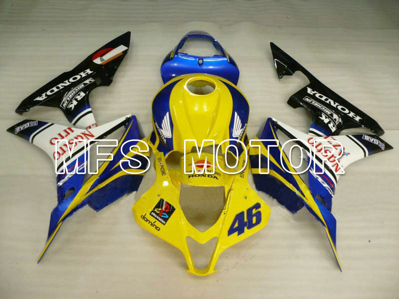 Carénage ABS injecté Honda CBR600RR 2007-2008 - Nastro Azzurro - Jaune Bleu - MFS5682