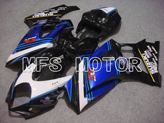 Suzuki GSXR1000 2007-2008 Injection ABS Fairing - Corona - Black White Blue - MFS5687