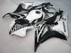 Carénage ABS injecté Honda CBR600RR 2007-2008 - Style usine - Noir mat blanc - MFS5731