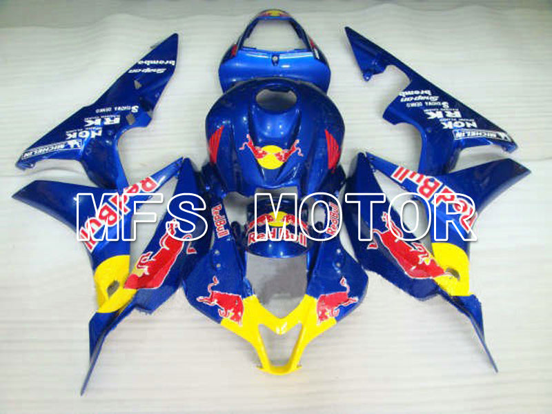 Honda CBR600RR 2007-2008 Injection ABS Fairing - Red Bull - Blue Yellow - MFS5789