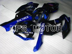 Honda CBR1000RR 2004-2005 Injection ABS verkleidung - BACARDI - Schwarz Blau - MFS5827