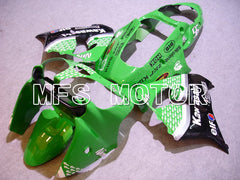 Kawasaki NINJA ZX9R 2000-2001 ABS-Verkleidung - Factory Style - Schwarz Grün - MFS5895