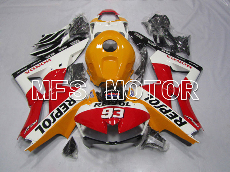 Carénage ABS injecté Honda CBR600RR 2013-2023 - Repsol - Orange Rouge Noir - MFS5901