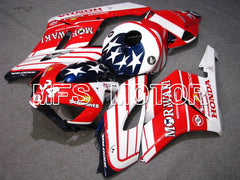 Honda CBR1000RR 2004-2005 Injection ABS verkleidung - Moriwaki - Rot Weiß - MFS5902