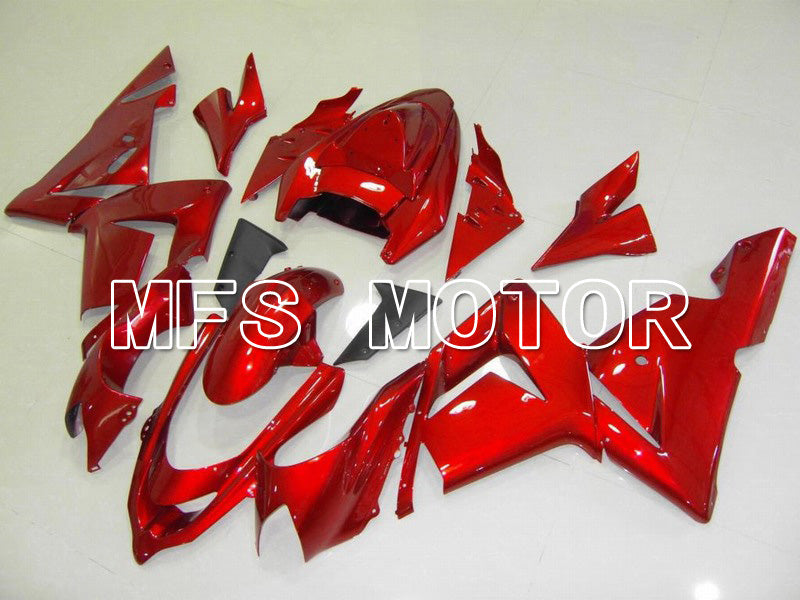 Kawasaki NINJA ZX10R 2004-2005 Injection ABS Fairing - Factory Style - Red - MFS5956