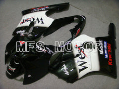 Carénage ABS injecté Kawasaki NINJA ZX12R 2002-2005 - Ouest - Noir Blanc - MFS6073