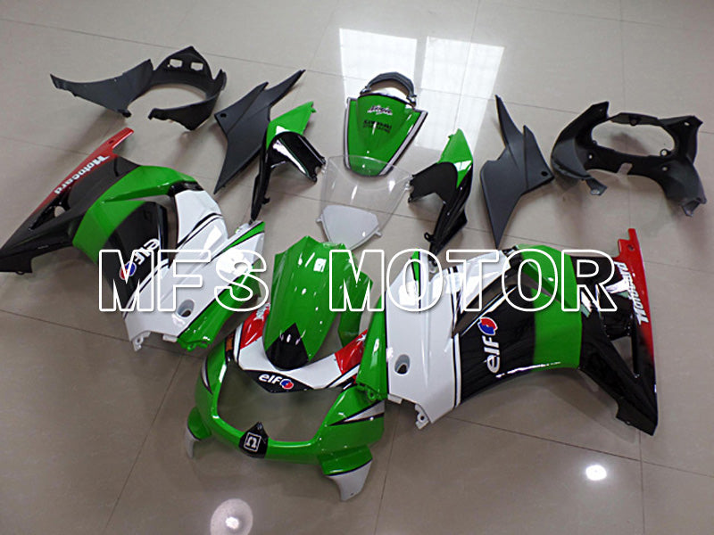 Kawasaki NINJA EX250 2008-2012 Injection ABS verkleidung - Factory Style - Schwarz Grün - MFS6148