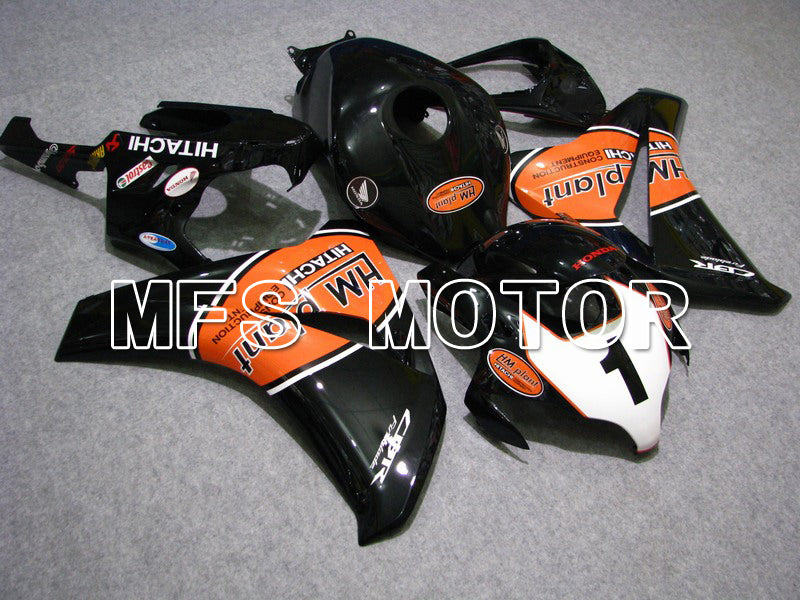 Honda CBR1000RR 2008-2011 Injection ABS verkleidung - HM Plant - Orange Schwarz - MFS6173