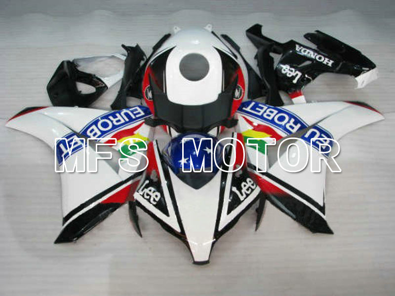 Honda CBR1000RR 2008-2011 Injection ABS verkleidung - CARRERA - Schwarz Weiß - MFS6180