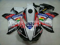 Honda CBR1000RR 2008-2011 Injection ABS verkleidung - CARRERA - Schwarz Weiß - MFS6181