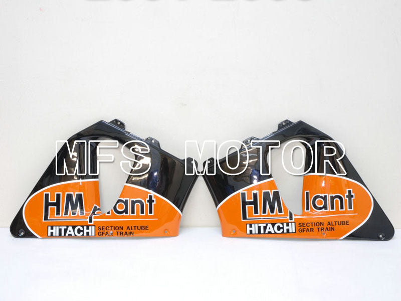 Honda CBR900RR 919 1998-1999 ABS Fairing - HM Plant - Black Orange - MFS6189