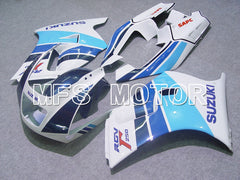 Suzuki RGV250 VJ22 1990-1995 ABS-Verkleidung - Factory Style - Weiß Blau - MFS6191