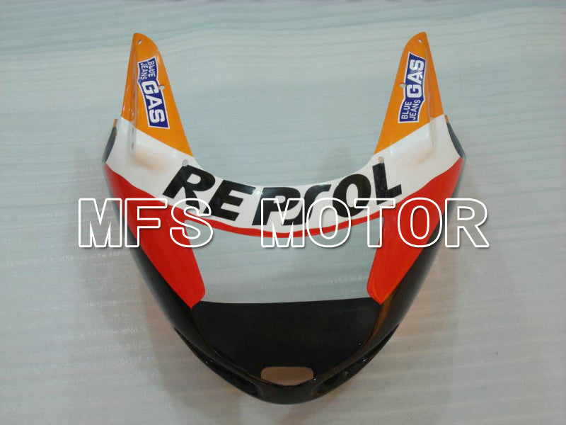 Honda CBR1100XX 1996-2007 Injection ABS verkleidung - Repsol - Schwarz Orange Rot - MFS6222