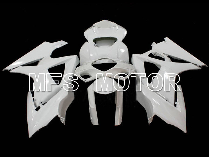 Carénage ABS non peint par injection pour Suzuki GSXR1000 2007-2008 - Style usine - Blanc - MFS6304