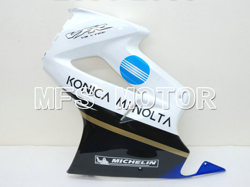Honda VFR800 2002-2013 Injection ABS Fairing - Konica Minolta - Black White - MFS6318