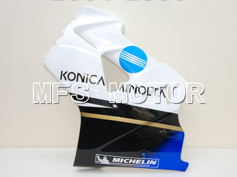 Honda VFR800 1998-2001 ABS Fairing - Konica Minolta - Black White - MFS6355