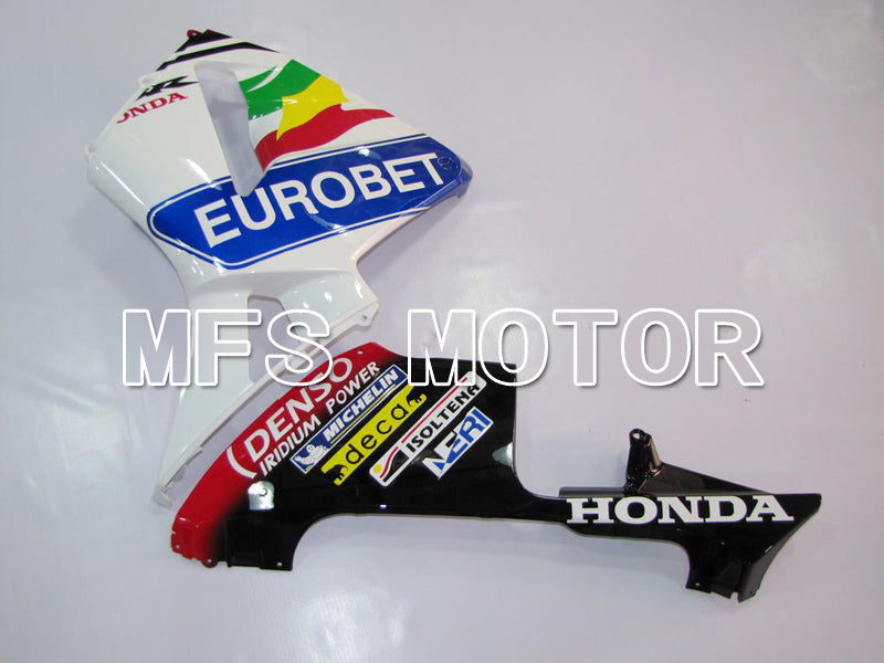 Carénage ABS injecté Honda CBR600RR 2005-2006 - Eutobet - Rouge Noir Blanc - MFS6377