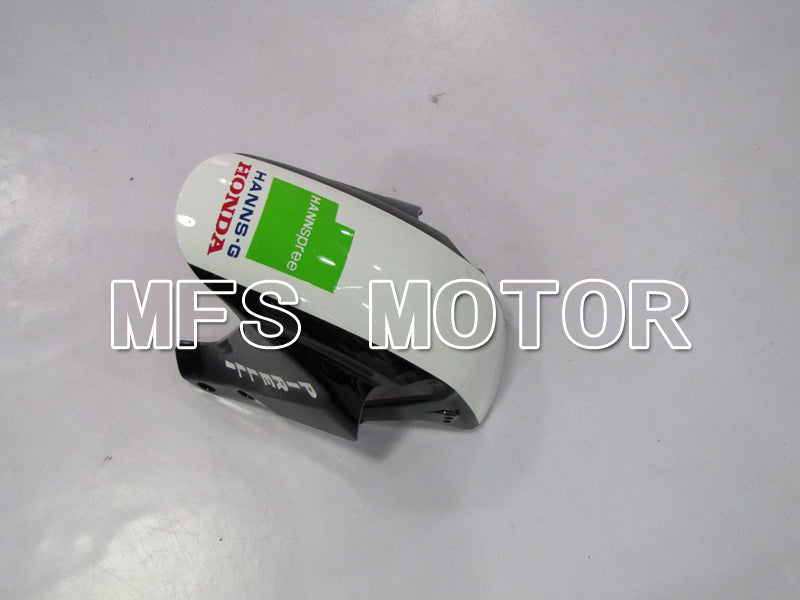 Carénage ABS injecté Honda CBR600RR 2005-2006 - HANN Spree - Noir Blanc Vert - MFS6378