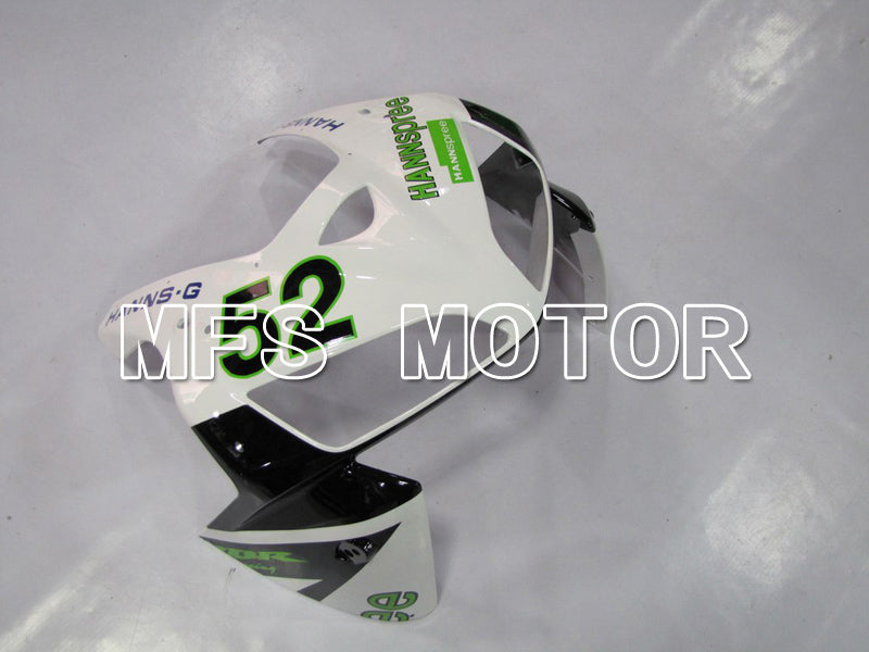 Carénage ABS injecté Honda CBR600RR 2005-2006 - HANN Spree - Noir Blanc Vert - MFS6378