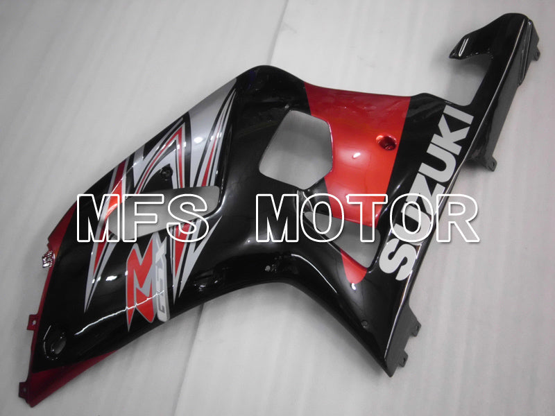 Suzuki GSXR600 2001-2003 Injection ABS Fairing - Factory Style - Black Red - MFS6422