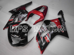 Suzuki GSXR600 2001-2003 Injection ABS Fairing - Factory Style - Black Red - MFS6422
