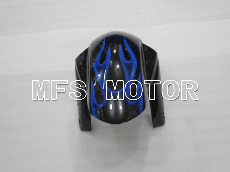 Suzuki GSXR600 GSXR750 2004-2005 Injection ABS Fairing - Flame - Black Blue - MFS6424