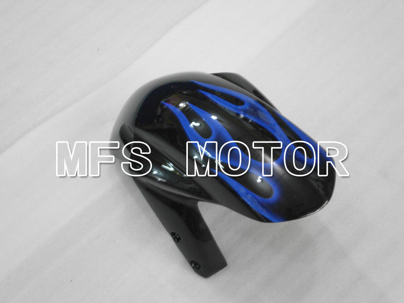 Suzuki GSXR600 GSXR750 2004-2005 Injection ABS Fairing - Flame - Black Blue - MFS6424