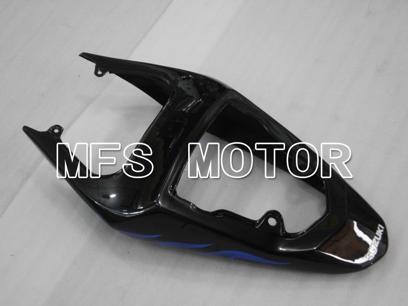 Suzuki GSXR600 GSXR750 2004-2005 Injection ABS Fairing - Flame - Black Blue - MFS6424
