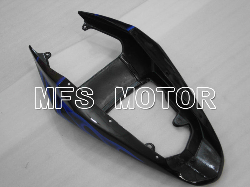 Suzuki GSXR600 GSXR750 2004-2005 Injection ABS Fairing - Flame - Black Blue - MFS6424