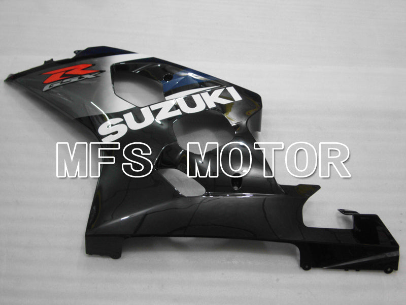 Suzuki GSXR600 GSXR750 2004-2005 Injection ABS Fairing - Factory Style - Black Gray - MFS6425