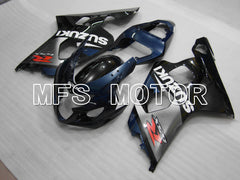 Suzuki GSXR600 GSXR750 2004-2005 Injection ABS Fairing - Factory Style - Black Gray - MFS6425