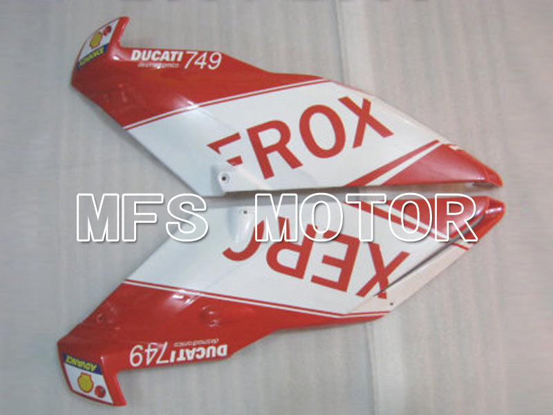 Ducati 749 / 999 2003-2004 Injection ABS Fairing - Xerox - Red White - MFS6434