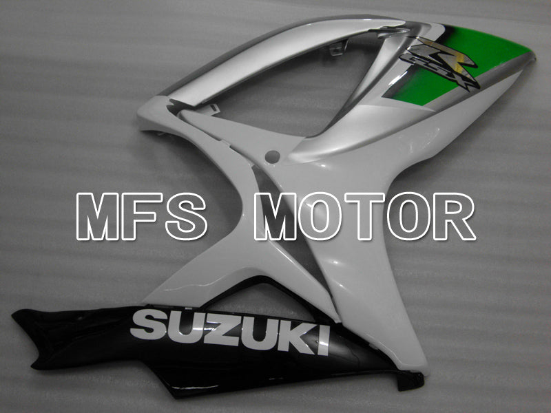 Suzuki GSXR600 GSXR750 2006-2007 Injection ABS Fairing - Factory - White Green - MFS6436