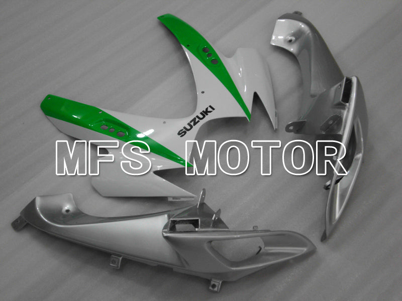 Suzuki GSXR600 GSXR750 2006-2007 Injection ABS Fairing - Factory - White Green - MFS6436