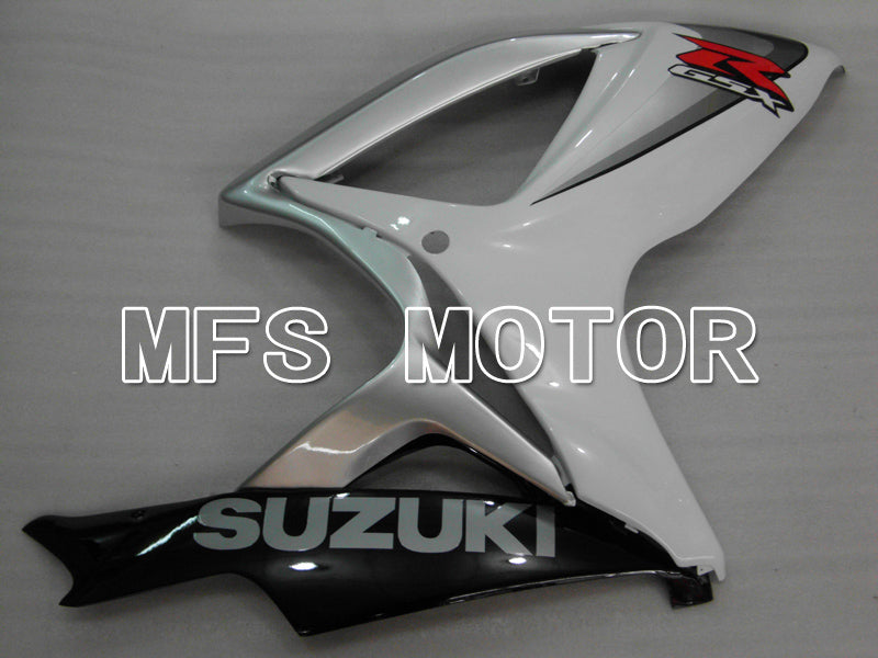 Suzuki GSXR600 GSXR750 2006-2007 Injection ABS Fairing - Factory - White Silver - MFS6438