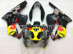 Carénage ABS injecté Kawasaki NINJA ZX12R 2002-2005 - Red Bull - Noir - MFS6439
