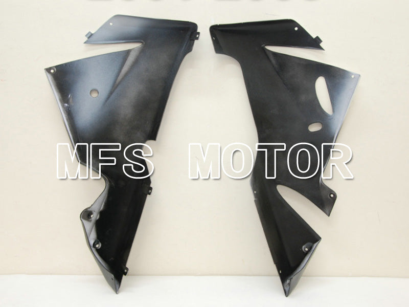 Kawasaki NINJA ZX10R 2004-2005 Injection ABS Fairing - West - Black White - MFS6445
