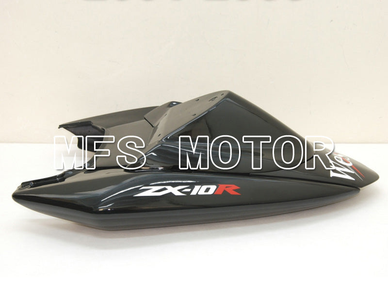 Kawasaki NINJA ZX10R 2004-2005 Injection ABS Fairing - West - Black White - MFS6445