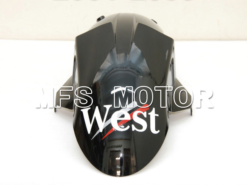 Kawasaki NINJA ZX10R 2004-2005 Injection ABS Fairing - West - Black White - MFS6445