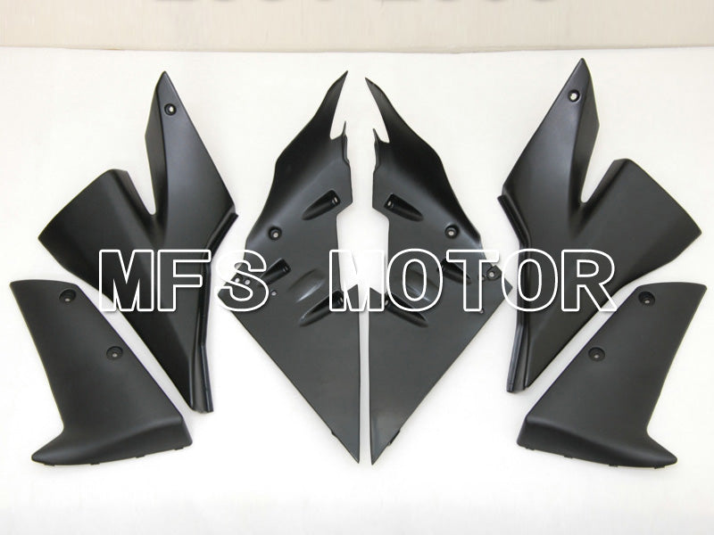 Kawasaki NINJA ZX10R 2004-2005 Injection ABS Fairing - West - Black White - MFS6445
