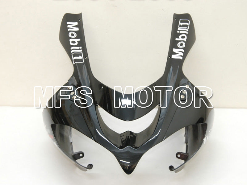 Kawasaki NINJA ZX10R 2004-2005 Injection ABS Fairing - West - Black White - MFS6445
