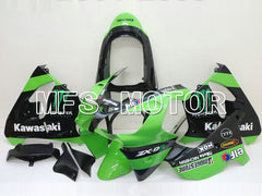 Carénage ABS Kawasaki NINJA ZX9R 2000-2001 - Monster - Noir Vert - MFS6448