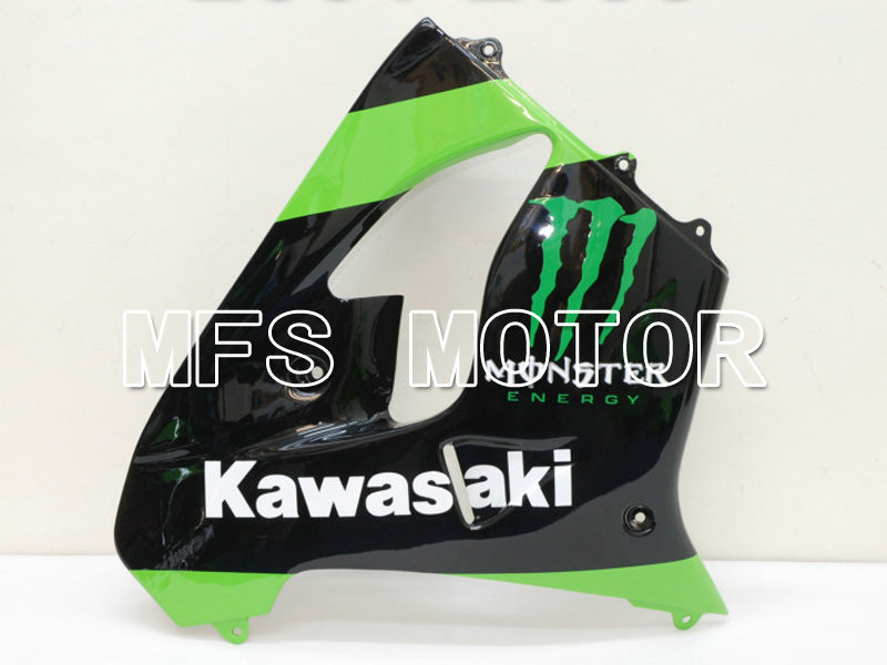 Carénage ABS Kawasaki NINJA ZX9R 2000-2001 - Monster - Noir Vert - MFS6448