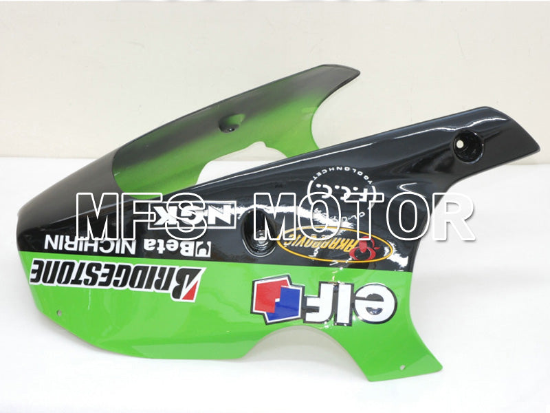 Carénage ABS Kawasaki NINJA ZX9R 2000-2001 - Monster - Noir Vert - MFS6448