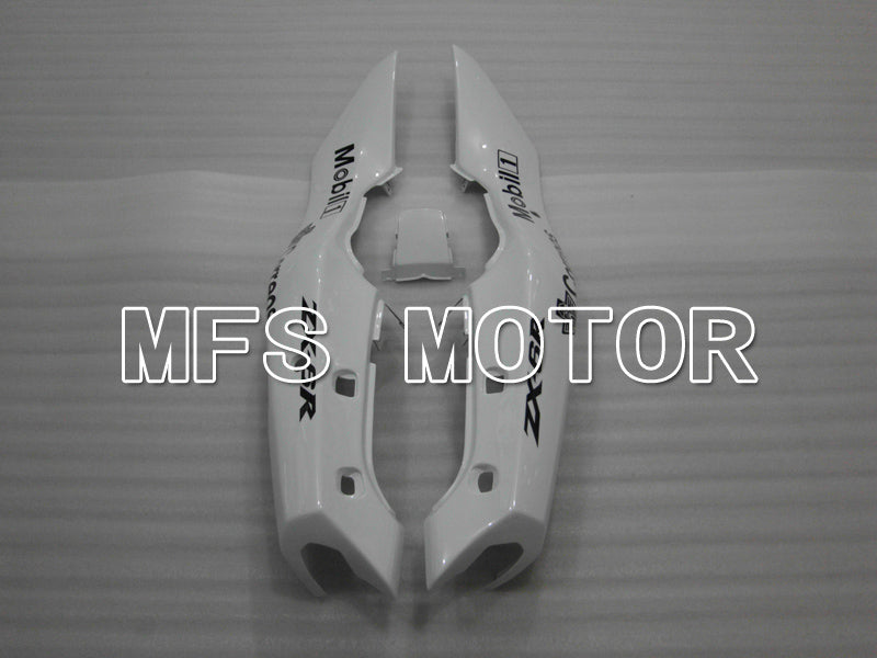 Kawasaki NINJA ZX6R 1994-1997 ABS Fairing - West - Black White - MFS6449