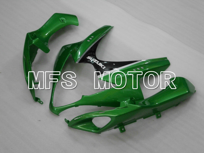 Carénage ABS injecté Suzuki GSXR1000 2005-2006 - Style usine - Noir Vert - MFS6450