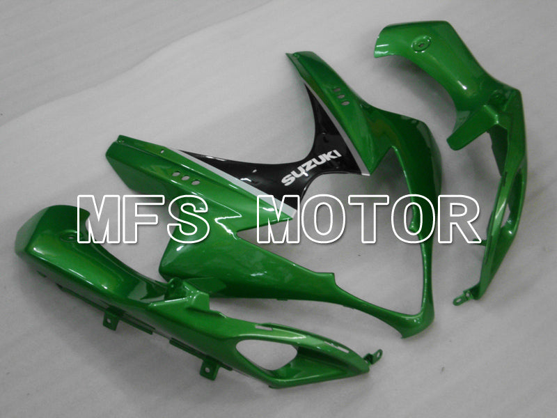 Carénage ABS injecté Suzuki GSXR1000 2005-2006 - Style usine - Noir Vert - MFS6450