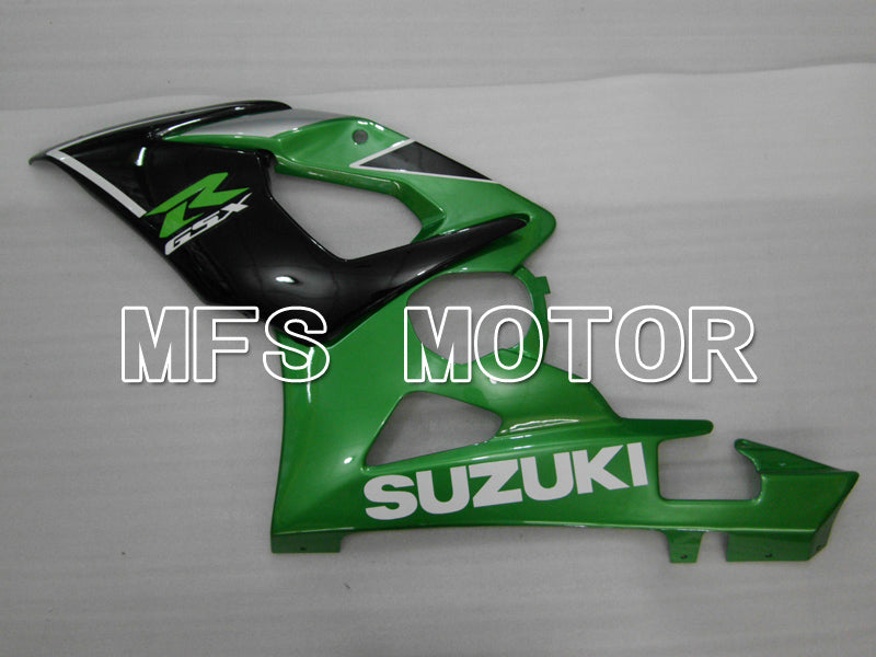 Carénage ABS injecté Suzuki GSXR1000 2005-2006 - Style usine - Noir Vert - MFS6450